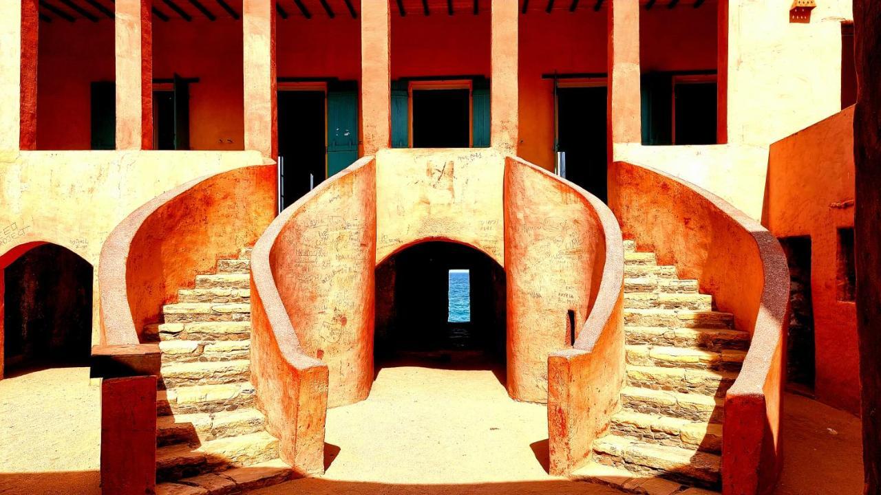 Bed and Breakfast Chez Coumbis Gorée Exterior foto